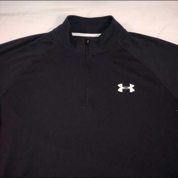 Men’s Under Armour 1/4 Zip Lightweight Long Sleeve Pullover Sweatshirt Small - Picture 2 of 8